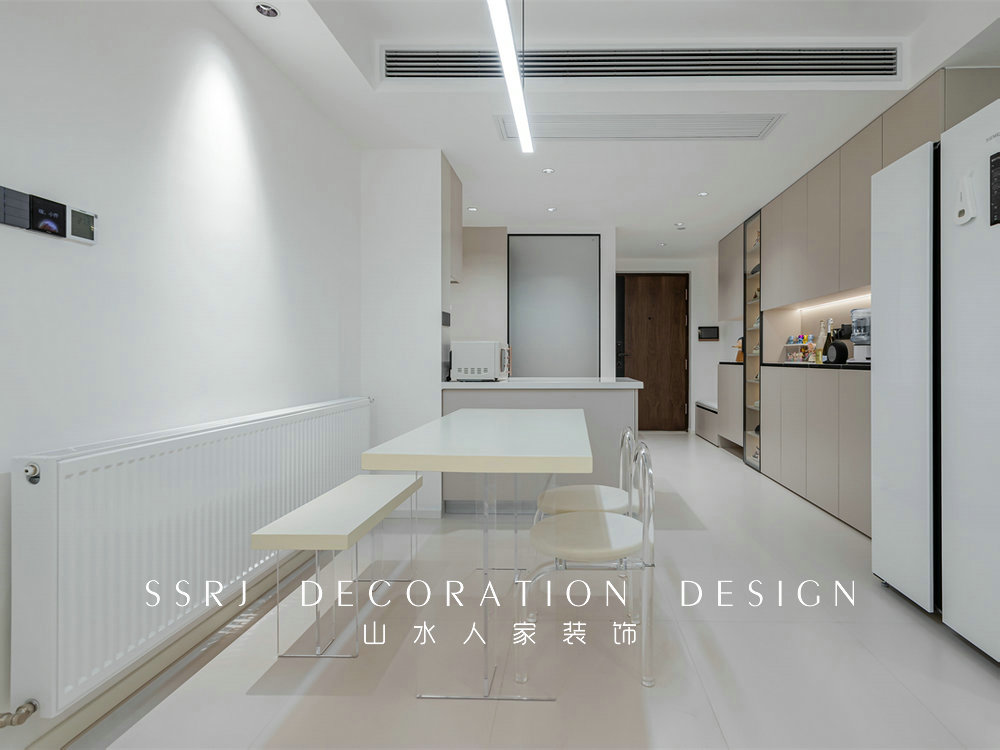 城建信達后湖里82平奶油風格裝修效果圖