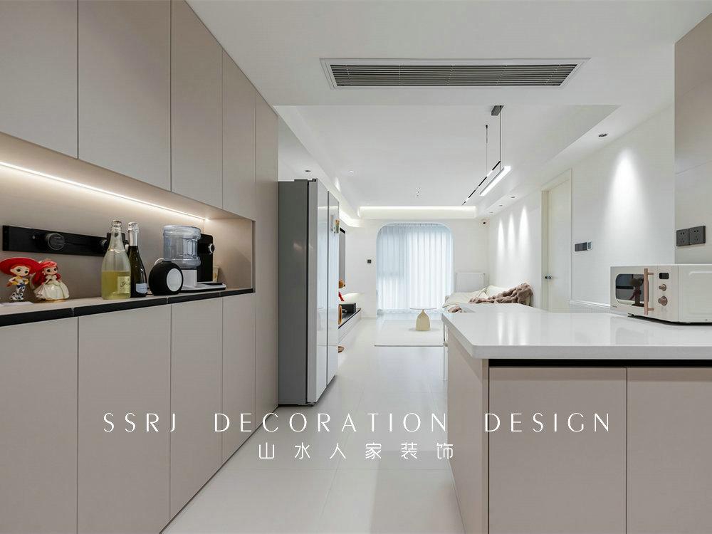 城建信達后湖里82平奶油風格裝修效果圖