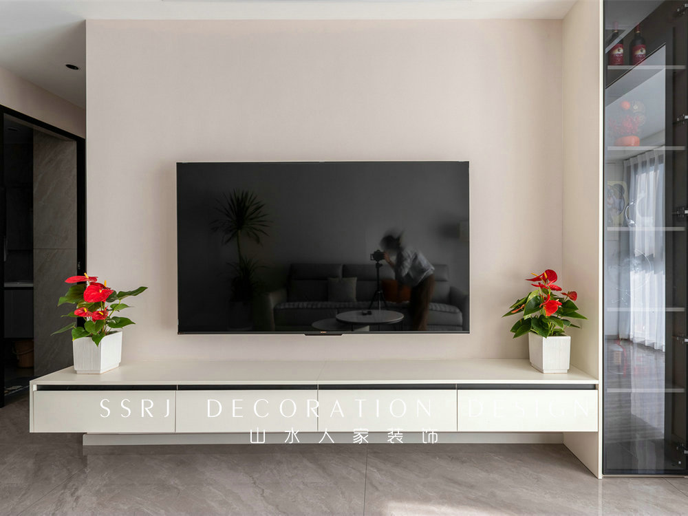 臨江府105平現(xiàn)代風格裝修效果圖