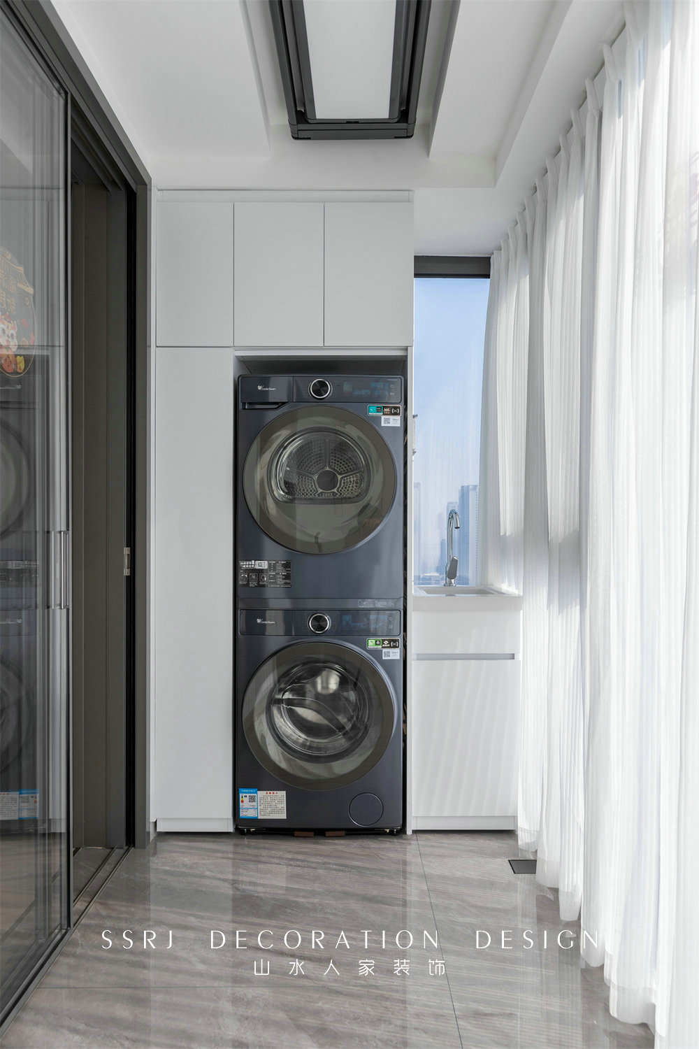 臨江府105平現(xiàn)代風格裝修效果圖