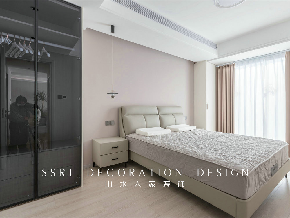 臨江府105平現(xiàn)代風格裝修效果圖