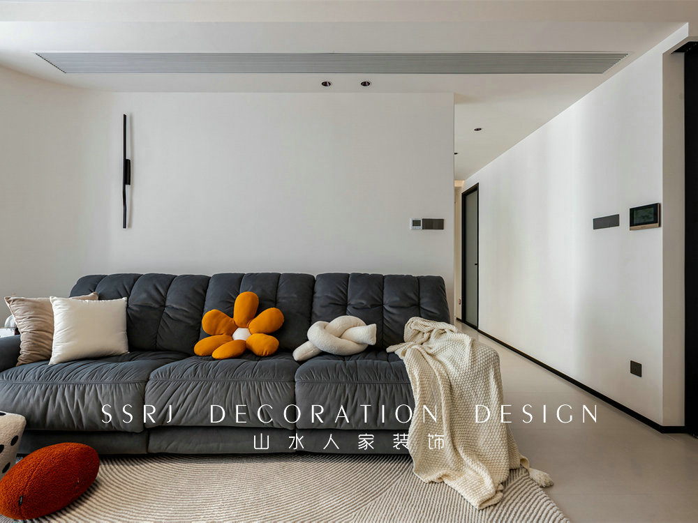 大華錦繡時代125平現代風格裝修效果圖