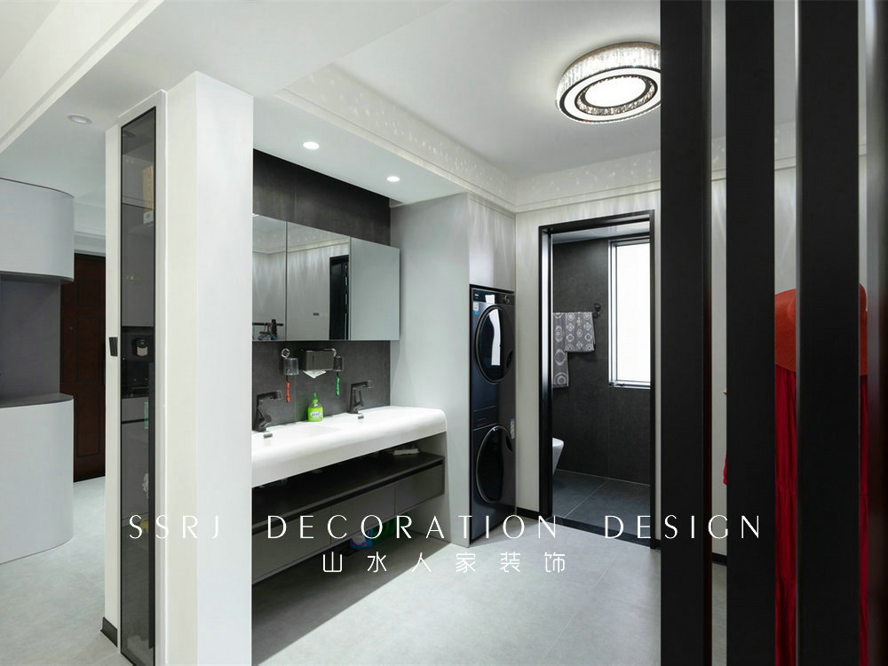 百瑞景100平現(xiàn)代風格裝修效果圖