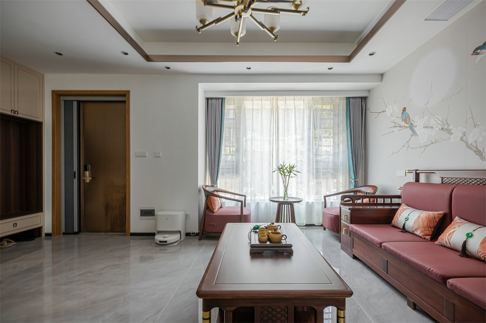 建發(fā)金茂璽悅別墅310平新中式風格裝修效果圖