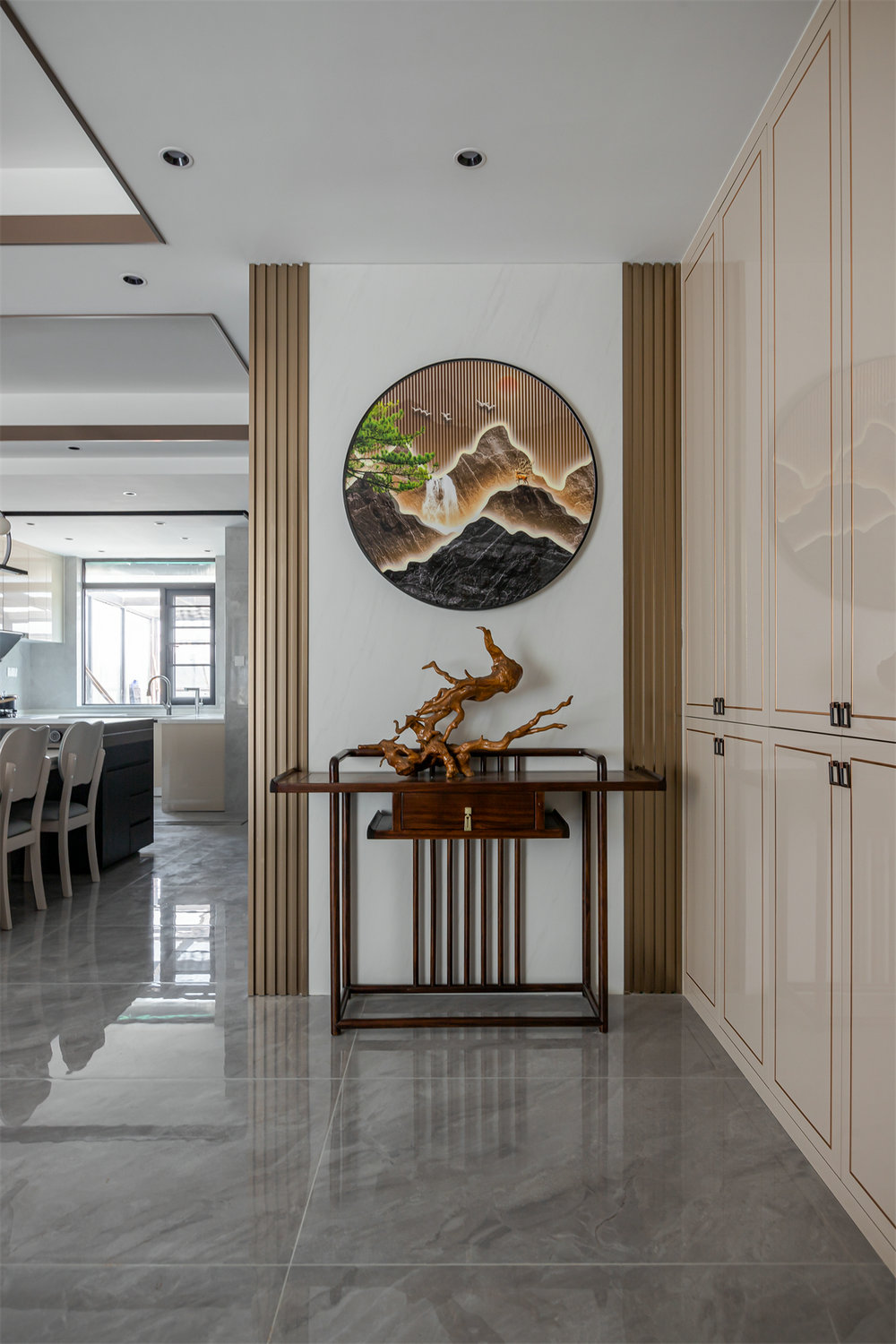 建發(fā)金茂璽悅別墅310平新中式風格裝修效果圖