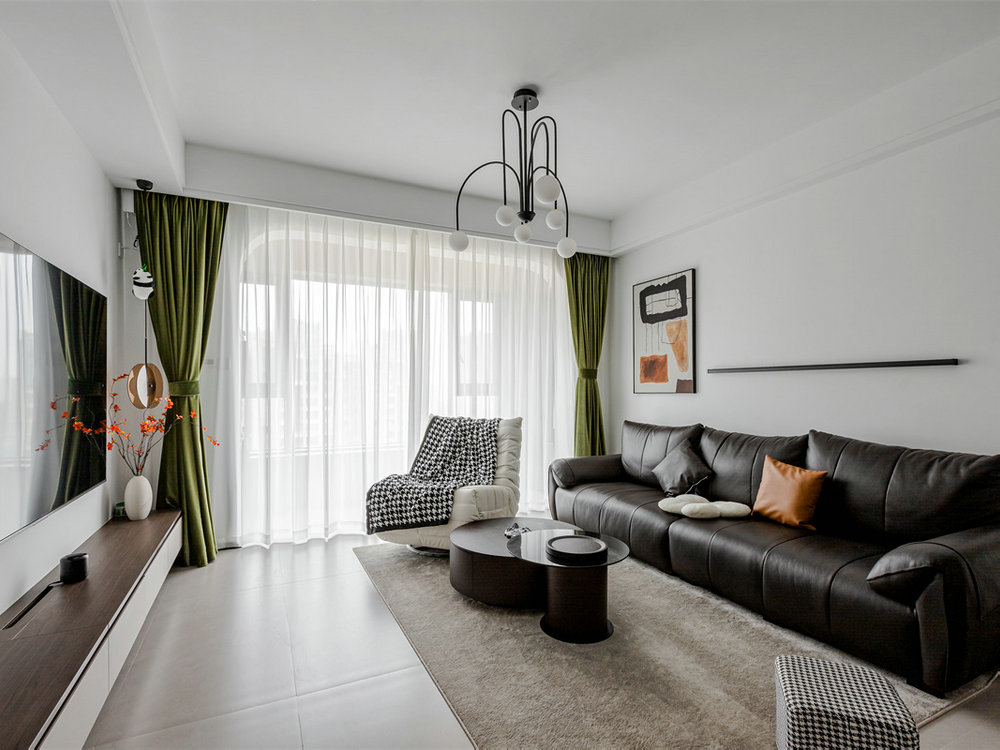 聯(lián)發(fā)九都府120平現(xiàn)代風(fēng)格裝修效果圖