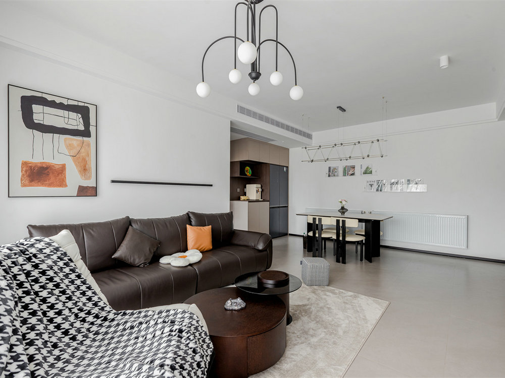 聯(lián)發(fā)九都府120平現(xiàn)代風(fēng)格裝修效果圖