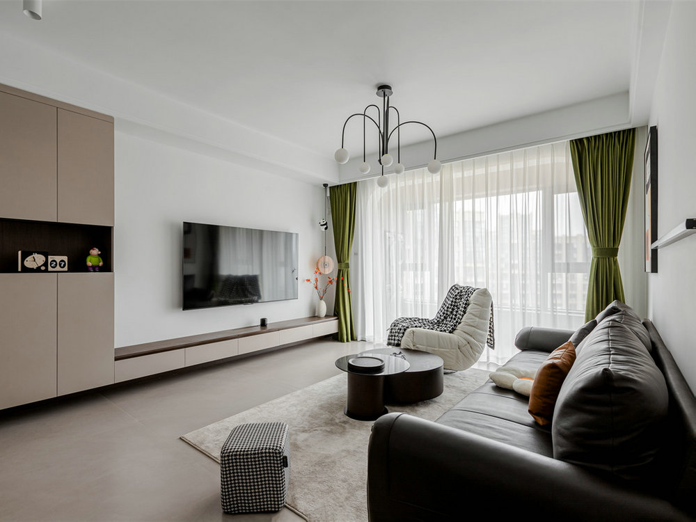 聯(lián)發(fā)九都府120平現(xiàn)代風(fēng)格裝修效果圖