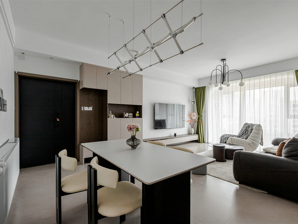 聯(lián)發(fā)九都府120平現(xiàn)代風(fēng)格裝修效果圖