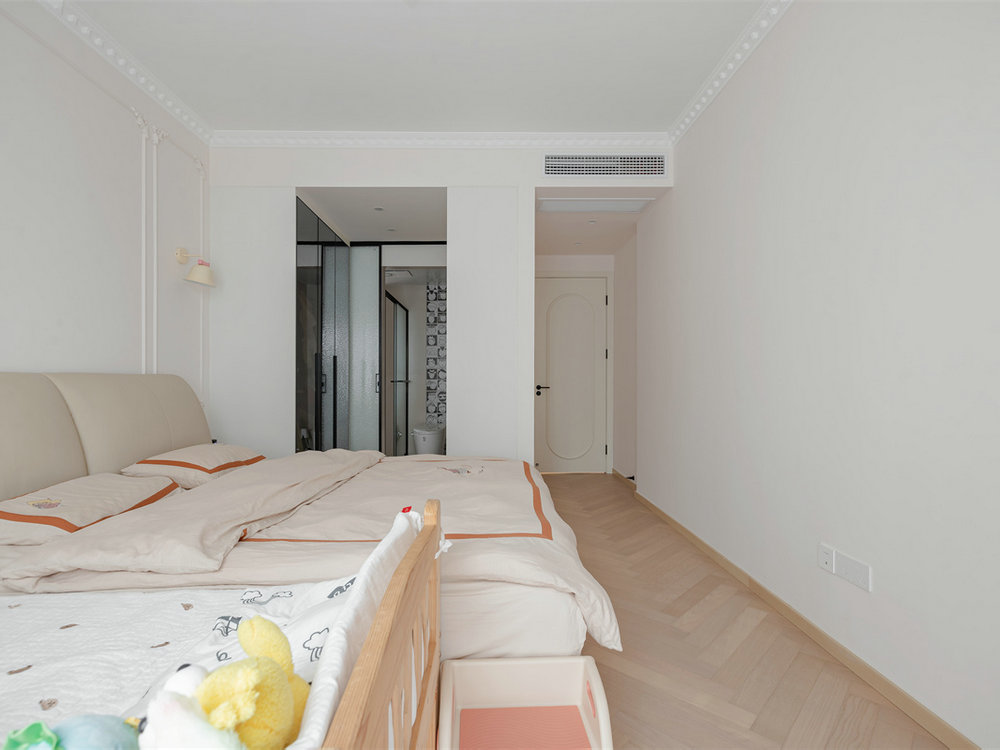 臨江府127平法式奶油風(fēng)格裝修效果圖