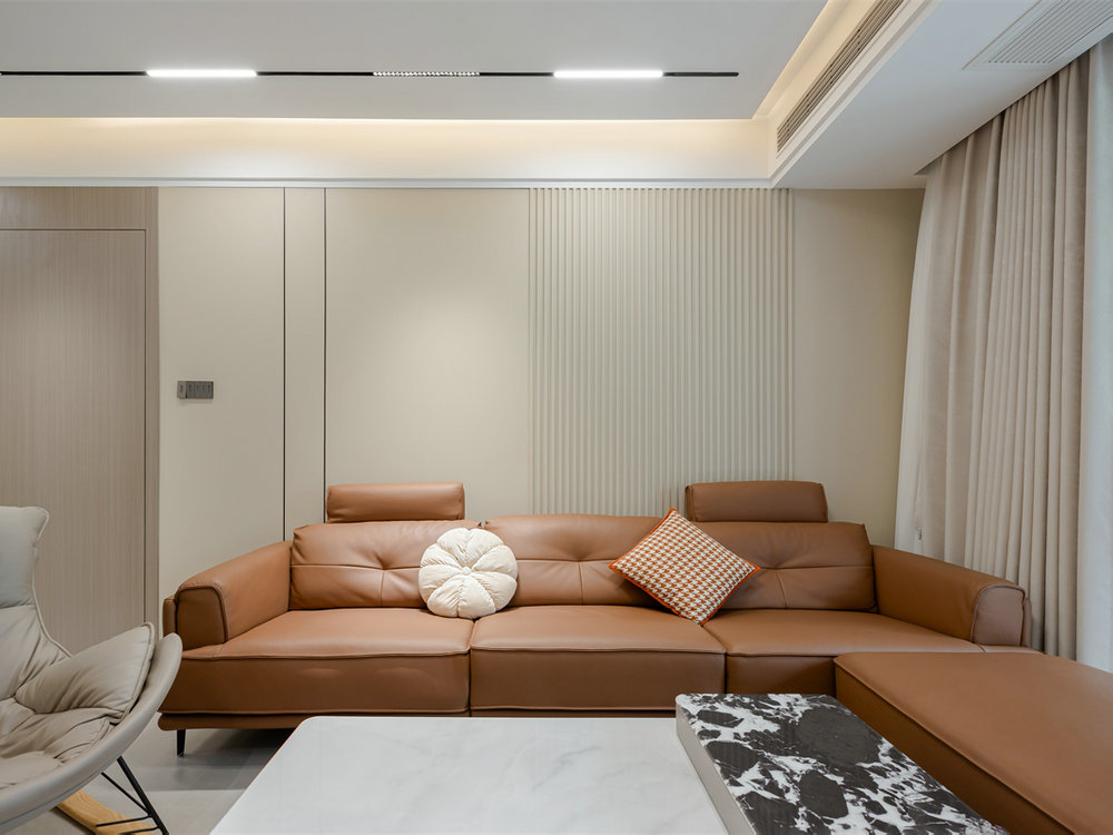 中建大公館116平現(xiàn)代風格裝修效果圖