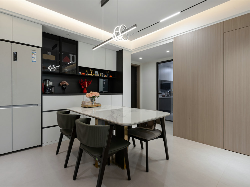 中建大公館116平現(xiàn)代風格裝修效果圖