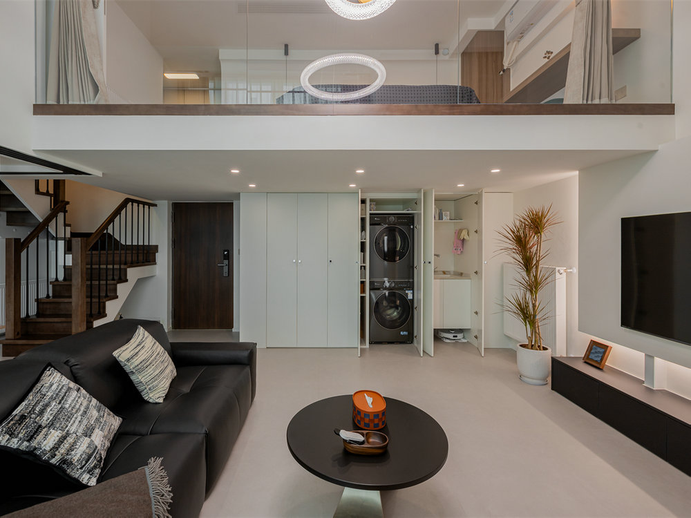 碧樂城50平loft現(xiàn)代風(fēng)格裝修效果圖