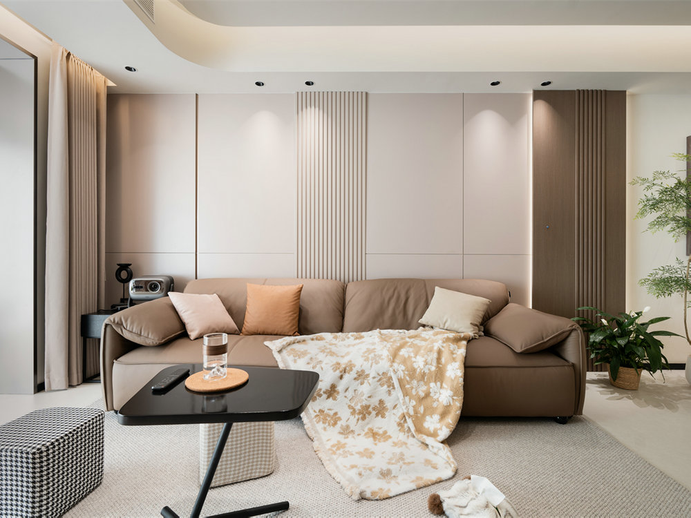 保利城云廷128平現(xiàn)代風(fēng)格裝修效果圖
