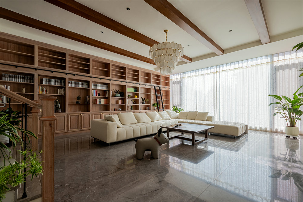 長源假日港灣別墅現(xiàn)代美式風(fēng)格別墅裝修效果圖