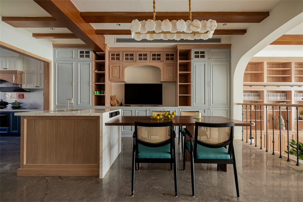 長源假日港灣別墅現(xiàn)代美式風(fēng)格別墅裝修效果圖