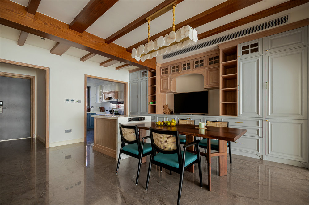 長源假日港灣別墅現(xiàn)代美式風(fēng)格別墅裝修效果圖