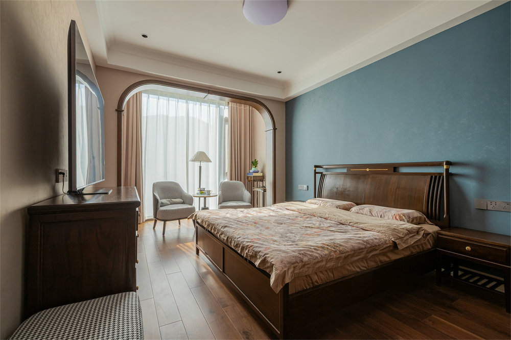 長源假日港灣別墅現(xiàn)代美式風(fēng)格別墅裝修效果圖