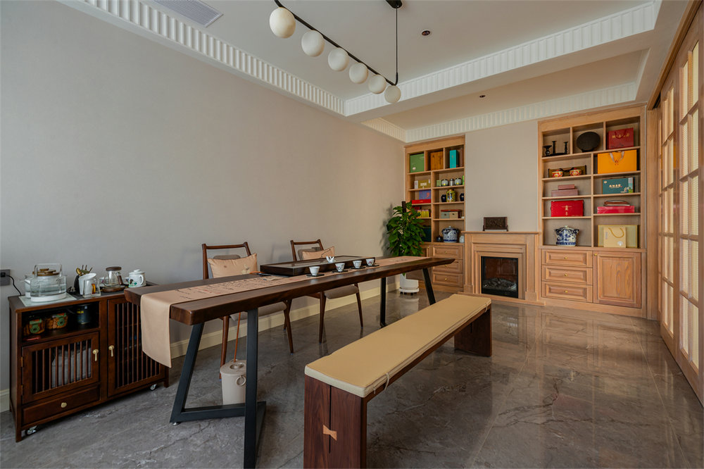 長源假日港灣別墅現(xiàn)代美式風(fēng)格別墅裝修效果圖