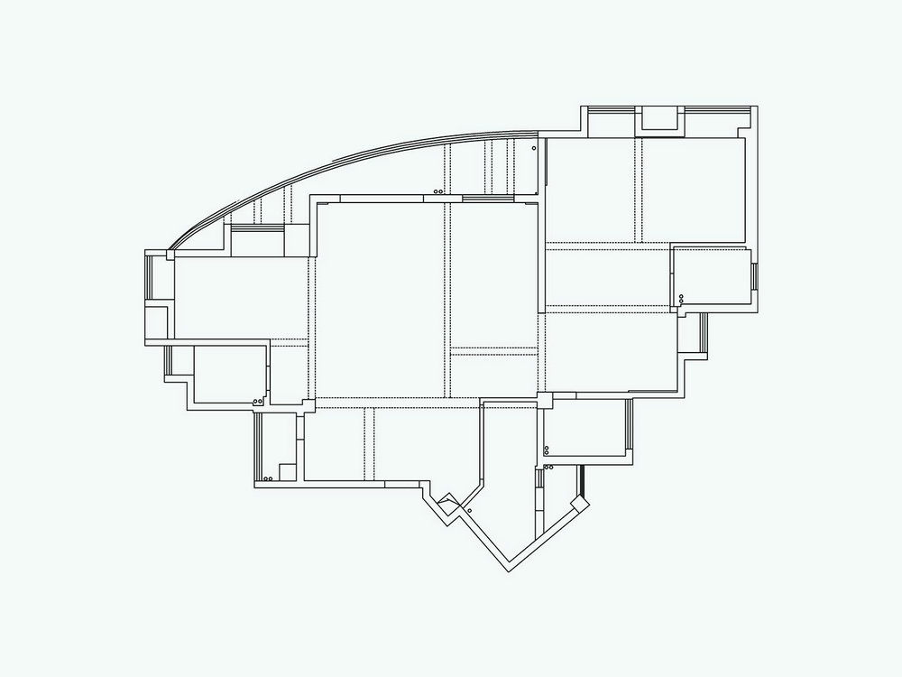 金沙泊岸220平新中式風(fēng)格裝修效果圖