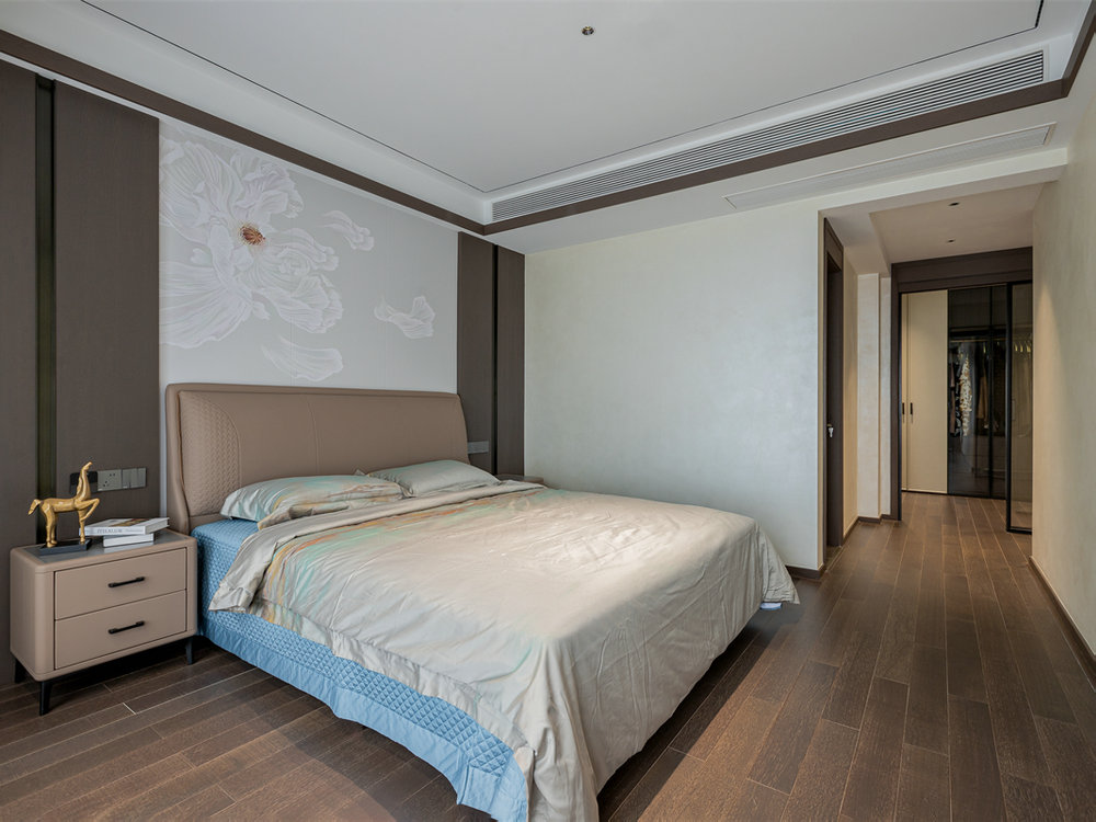 金沙泊岸220平新中式風(fēng)格裝修效果圖