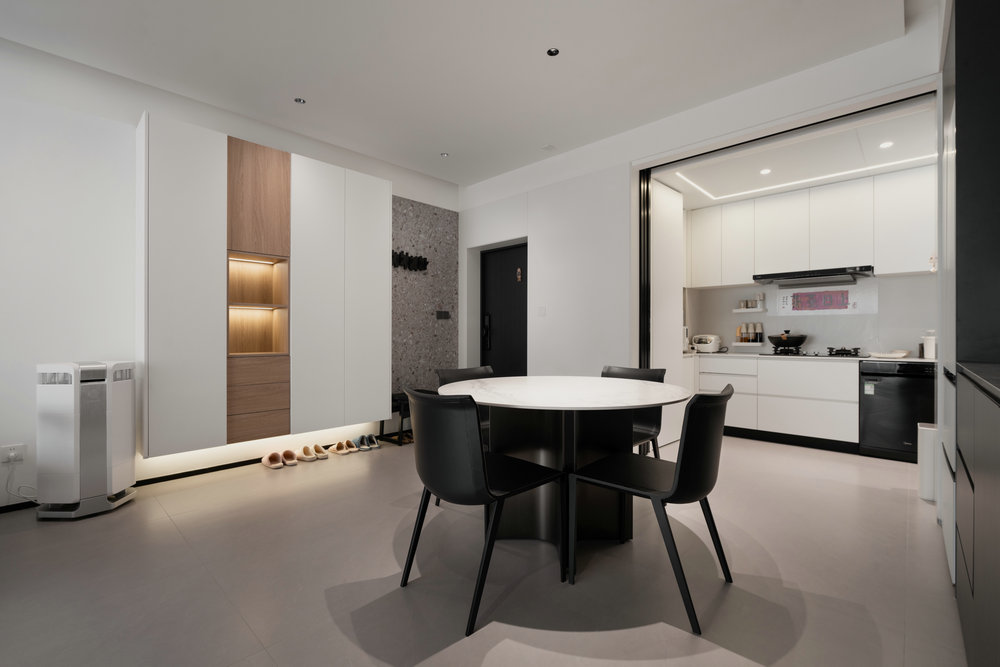 友誼國(guó)際沙湖苑121平現(xiàn)代風(fēng)格裝修效果圖