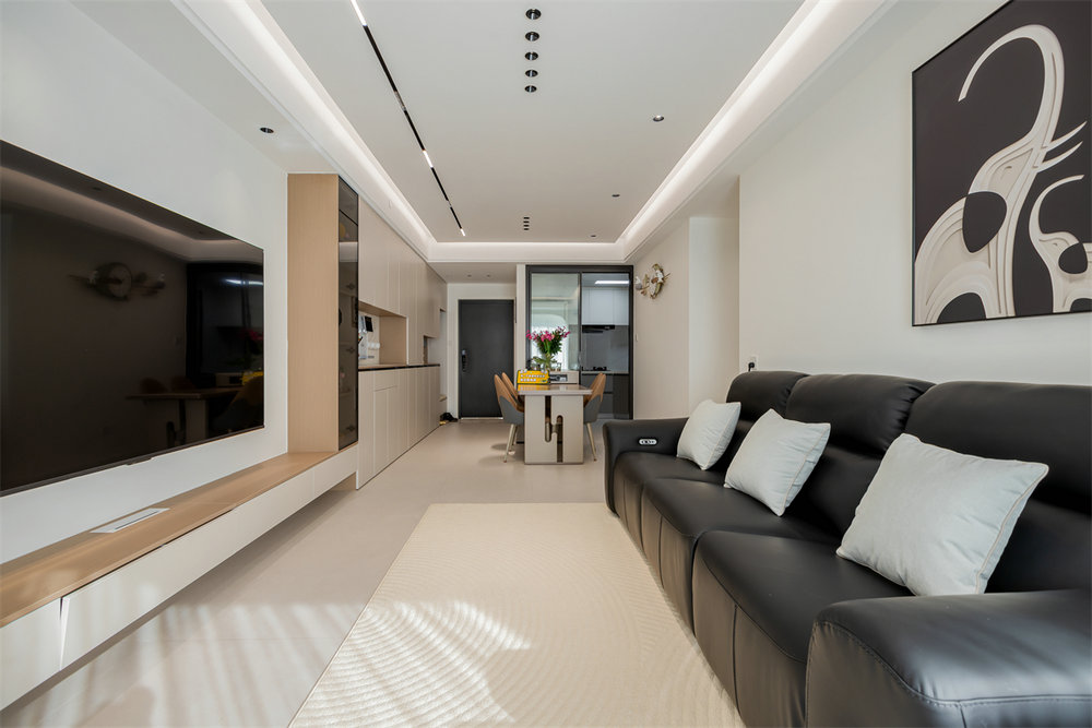 中建大公館101平現(xiàn)代風(fēng)格裝修效果圖