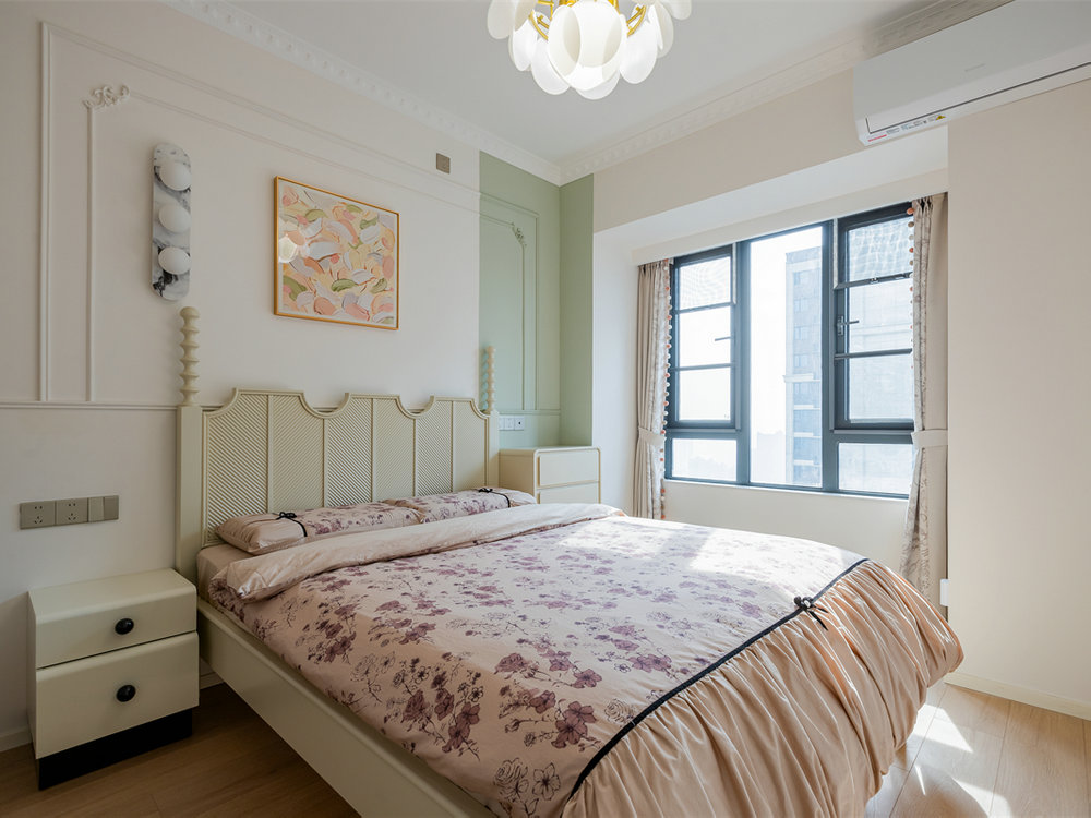 中建大公館103平法式風(fēng)格裝修效果圖