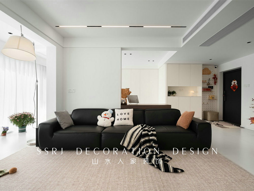 長(zhǎng)投綠城蘭園138平簡(jiǎn)約風(fēng)格裝修效果圖