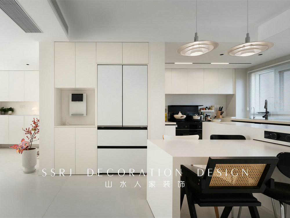 長(zhǎng)投綠城蘭園138平簡(jiǎn)約風(fēng)格裝修效果圖