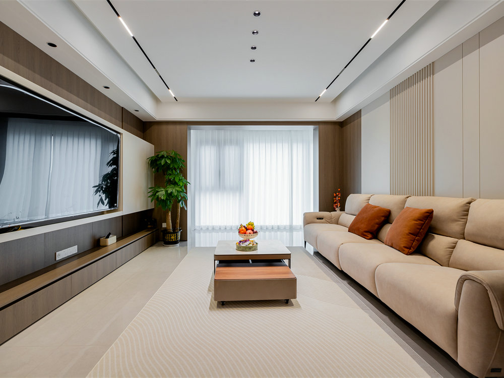 融僑濱江城美域181平現(xiàn)代風(fēng)格裝修效果圖