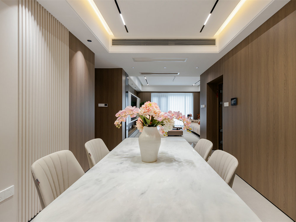 融僑濱江城美域181平現(xiàn)代風(fēng)格裝修效果圖