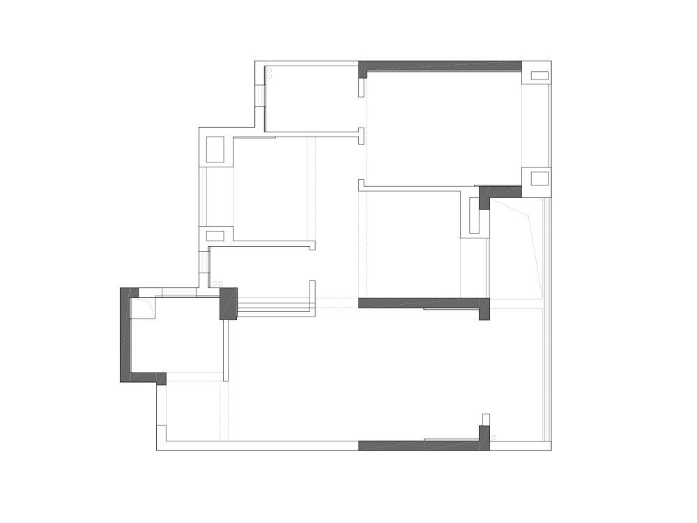 尚城國(guó)際106平意式極簡(jiǎn)風(fēng)格裝修效果圖