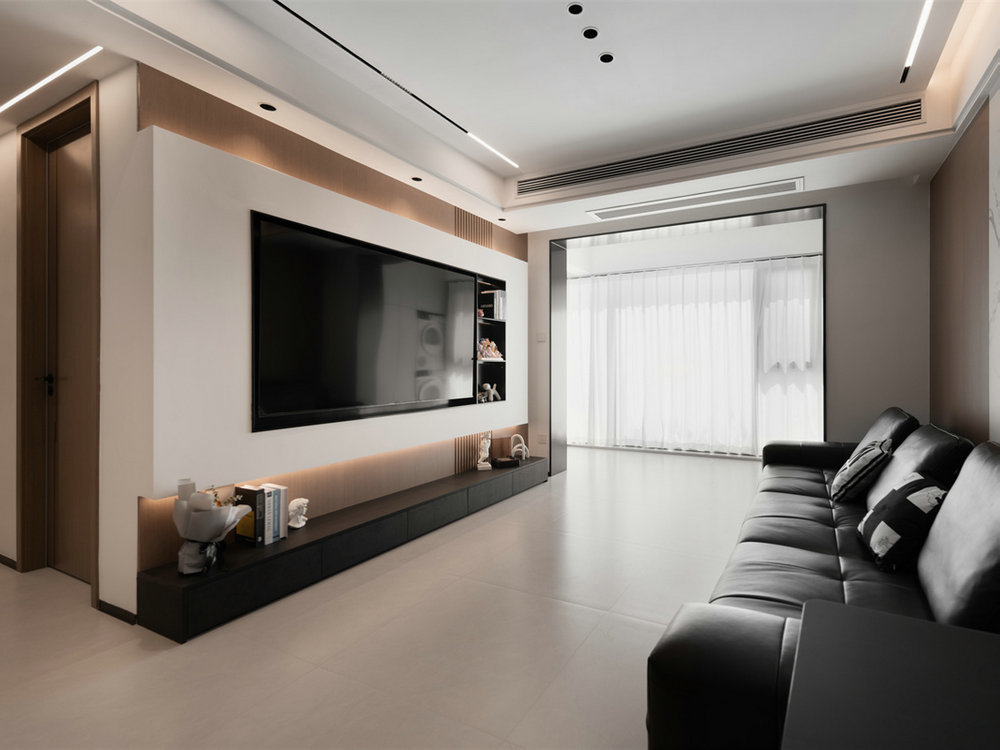 尚城國(guó)際106平意式極簡(jiǎn)風(fēng)格裝修效果圖