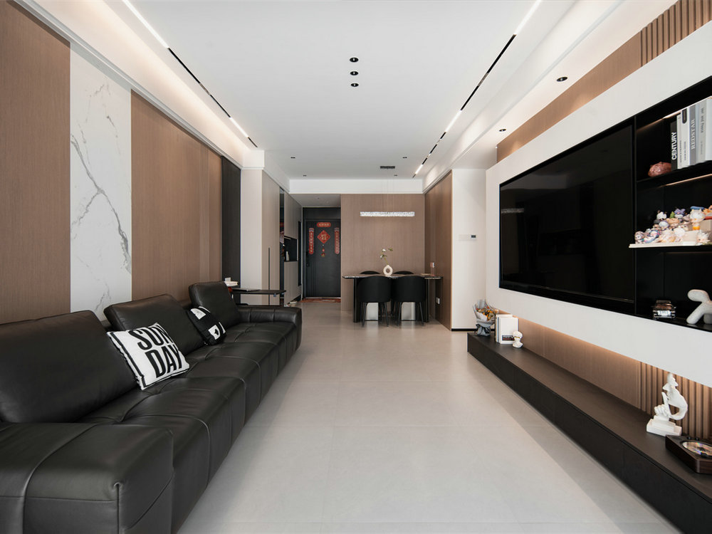 尚城國(guó)際106平意式極簡(jiǎn)風(fēng)格裝修效果圖