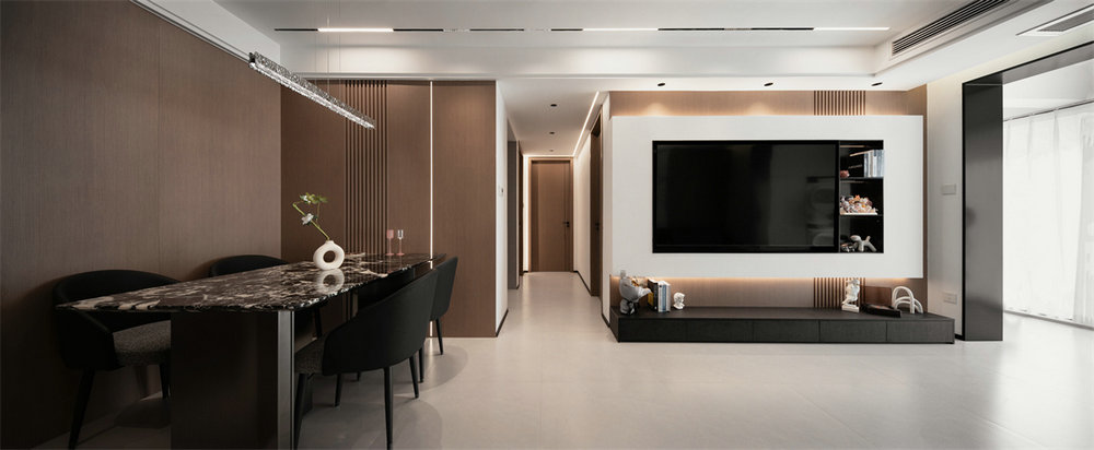 尚城國(guó)際106平意式極簡(jiǎn)風(fēng)格裝修效果圖