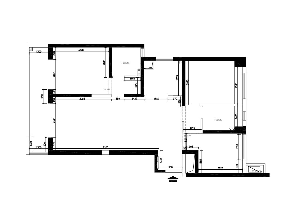 漢口印143平現(xiàn)代美式風(fēng)格裝修效果圖