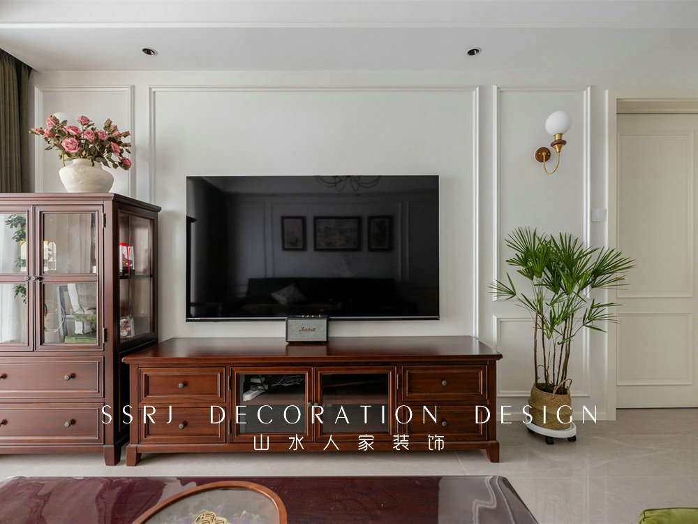 漢口印143平現(xiàn)代美式風(fēng)格裝修效果圖