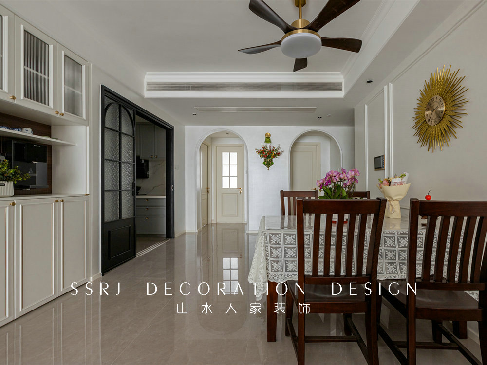 漢口印143平現(xiàn)代美式風(fēng)格裝修效果圖