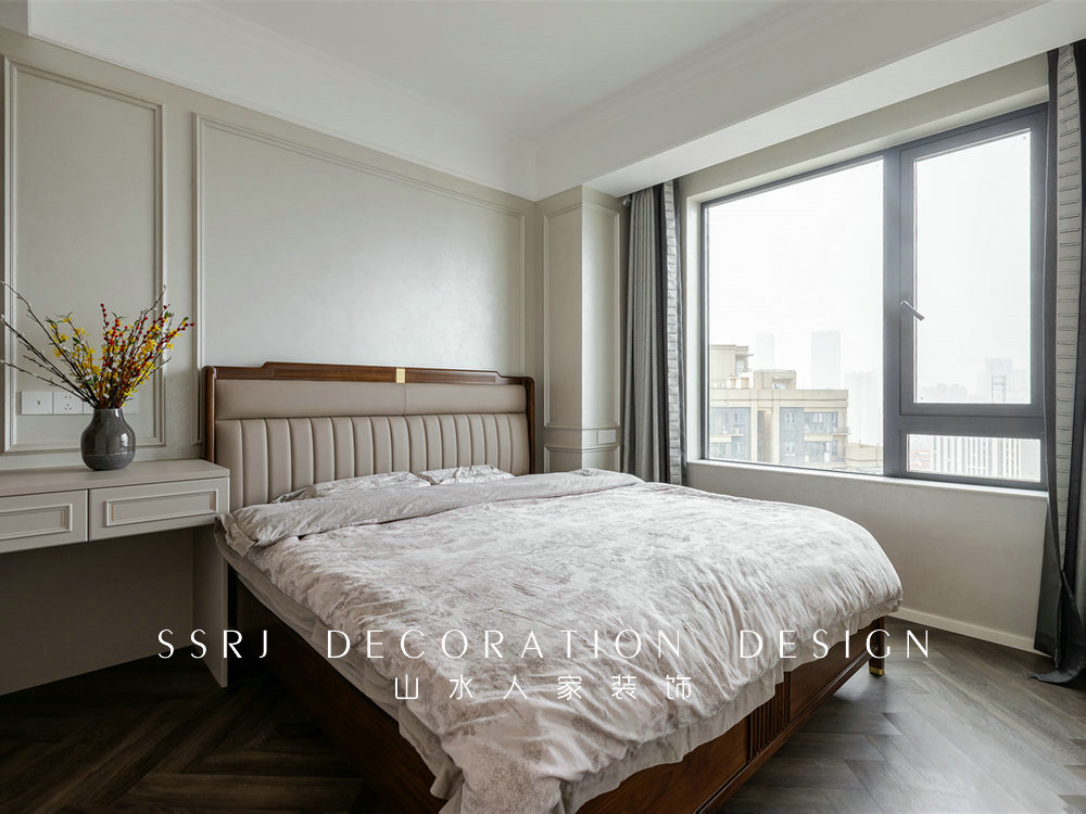 漢口印143平現(xiàn)代美式風(fēng)格裝修效果圖