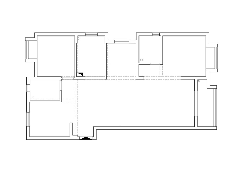 漢陽印象135平現(xiàn)代風(fēng)格裝修效果圖