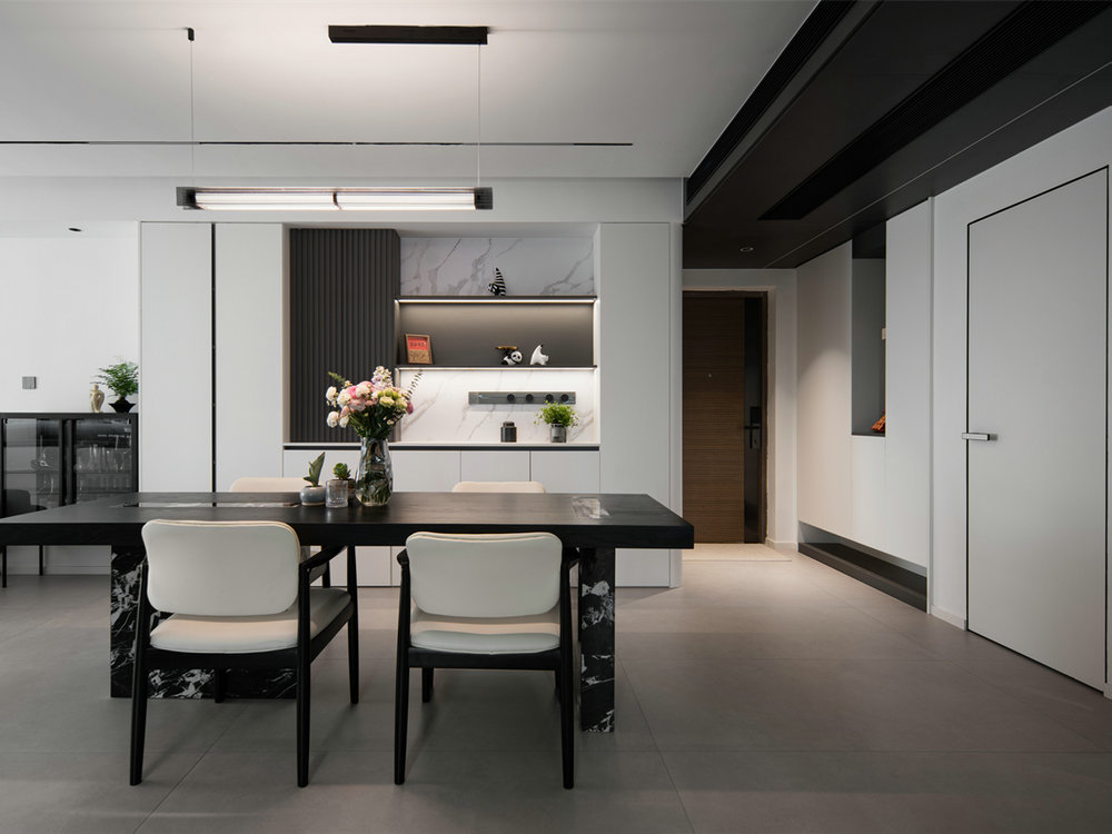 漢陽印象135平現(xiàn)代風(fēng)格裝修效果圖