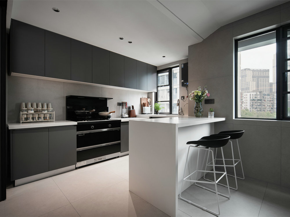 漢陽印象135平現(xiàn)代風(fēng)格裝修效果圖