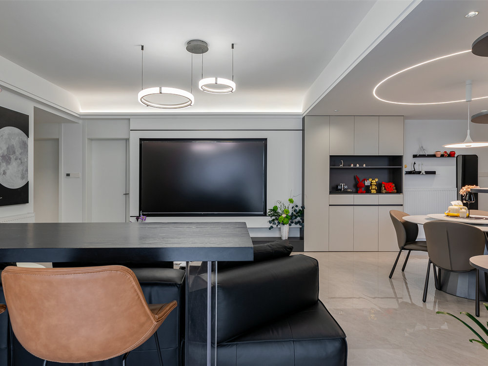 海林廣場(chǎng)123平現(xiàn)代風(fēng)格裝修效果圖