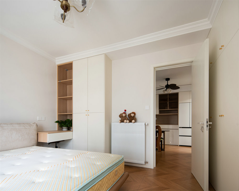 融創(chuàng)95號院95平中古風(fēng)格裝修效果圖