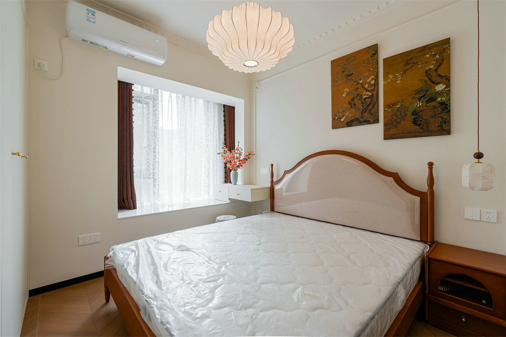 大華鉑金酈府110平中古風(fēng)格裝修效果圖