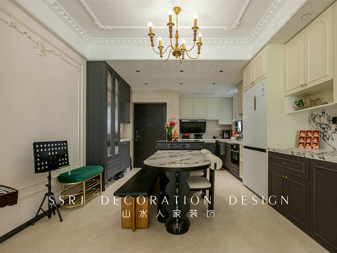 奶油風(fēng)格什么戶型可以裝