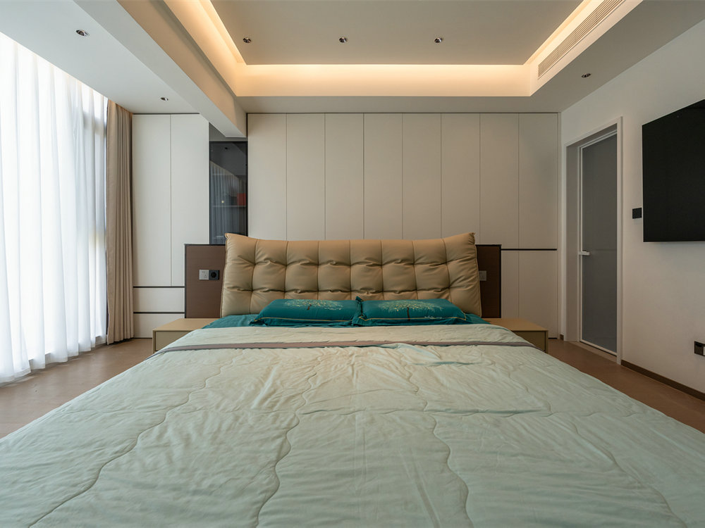 花山印象240平現(xiàn)代輕奢風(fēng)格別墅裝修效果圖