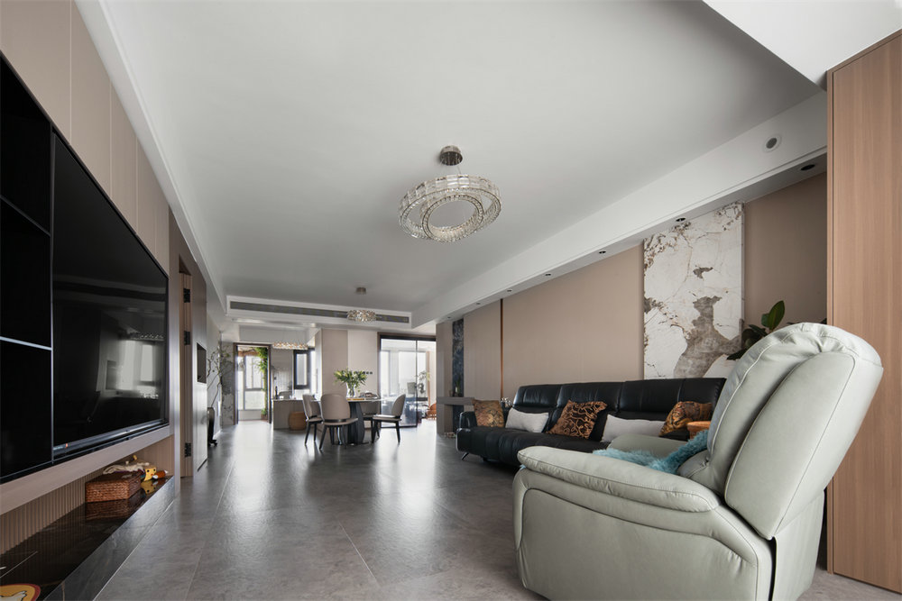 融創(chuàng)瀾岸170平現(xiàn)代輕奢風(fēng)格裝修效果圖