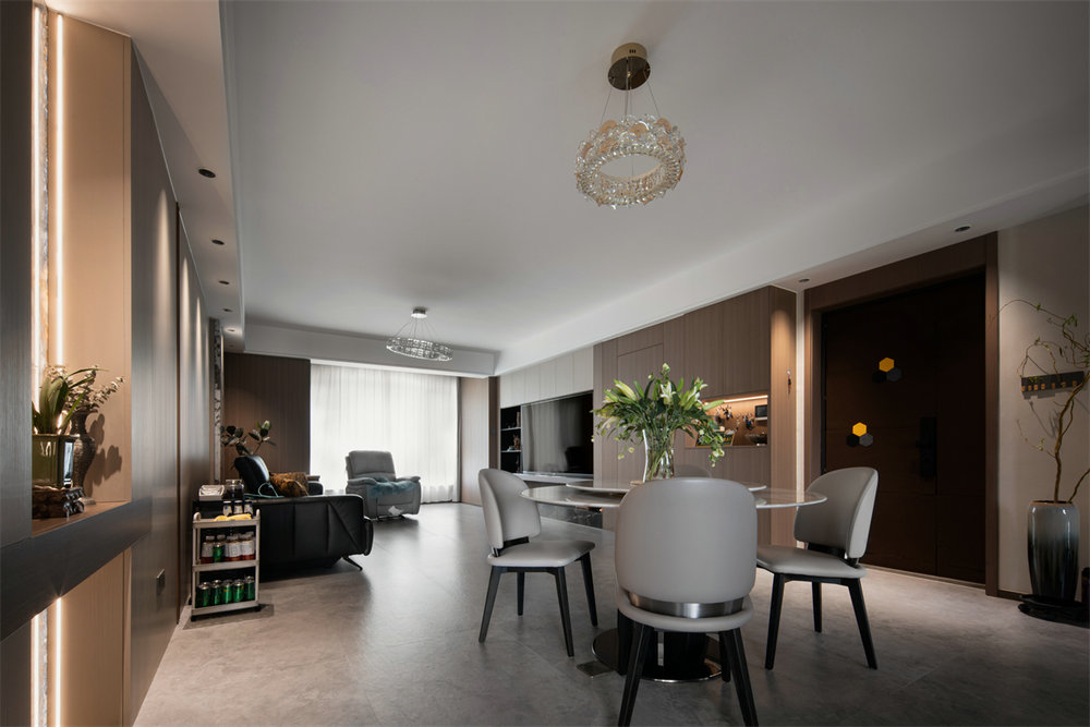融創(chuàng)瀾岸170平現(xiàn)代輕奢風(fēng)格裝修效果圖